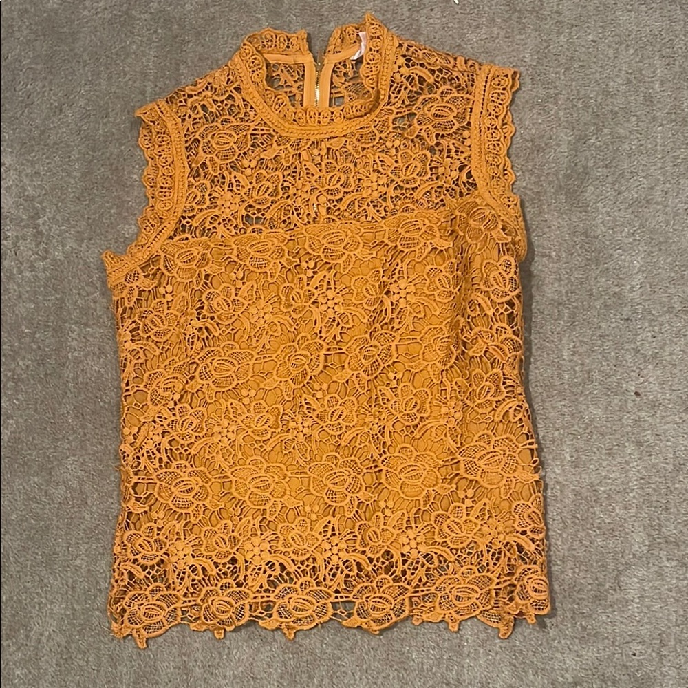 Nanette Lapore lace top size S